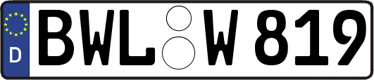 BWL-W819