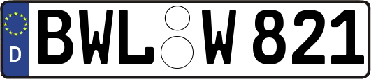 BWL-W821