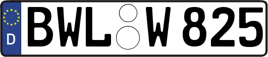 BWL-W825