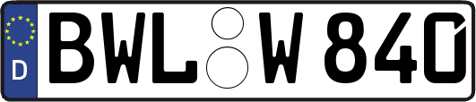 BWL-W840