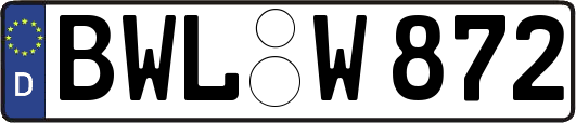 BWL-W872