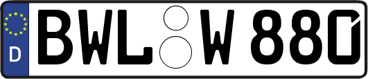 BWL-W880