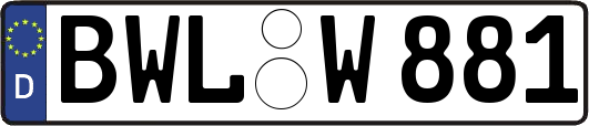 BWL-W881