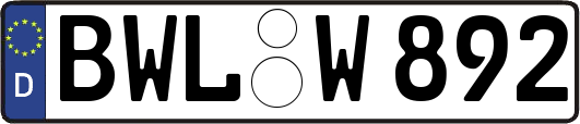 BWL-W892