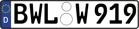 BWL-W919