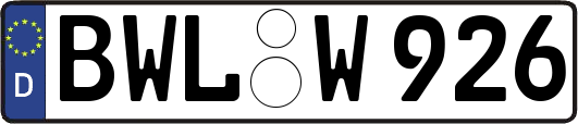 BWL-W926