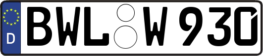 BWL-W930