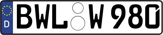 BWL-W980