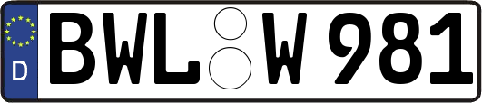 BWL-W981