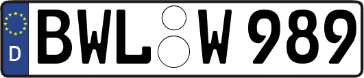 BWL-W989