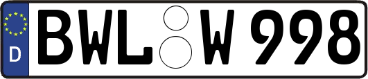 BWL-W998