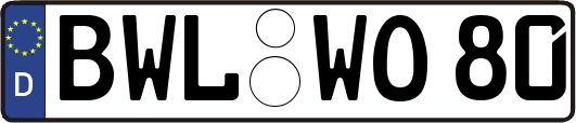 BWL-WO80
