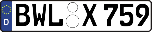 BWL-X759