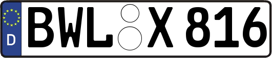 BWL-X816