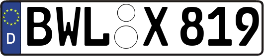 BWL-X819