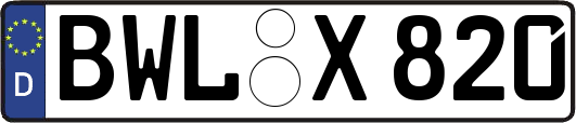 BWL-X820