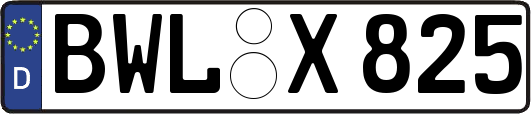 BWL-X825