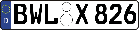 BWL-X826