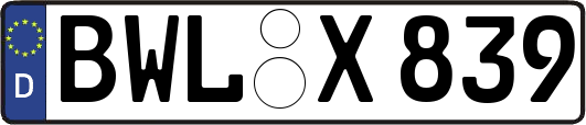 BWL-X839
