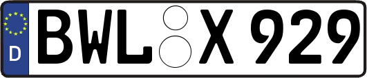 BWL-X929