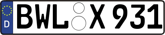 BWL-X931