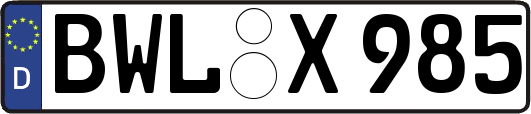 BWL-X985