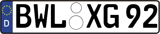 BWL-XG92