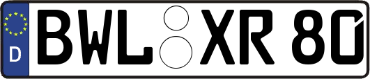 BWL-XR80