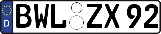 BWL-ZX92