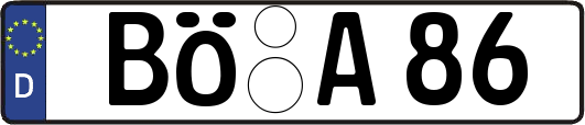 BÖ-A86