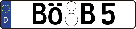 BÖ-B5