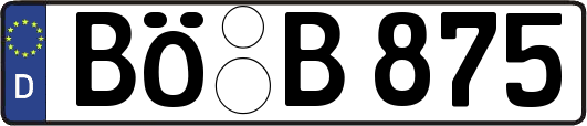 BÖ-B875
