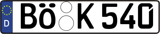 BÖ-K540