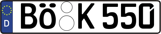 BÖ-K550
