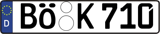 BÖ-K710