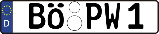 BÖ-PW1