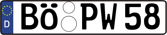 BÖ-PW58