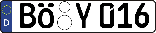 BÖ-Y016