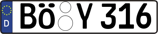BÖ-Y316