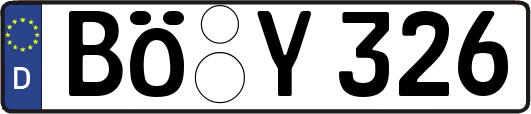 BÖ-Y326