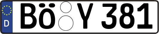 BÖ-Y381