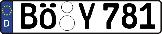BÖ-Y781