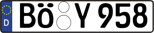 BÖ-Y958