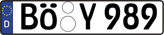 BÖ-Y989