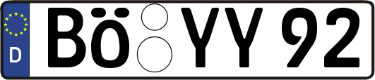 BÖ-YY92