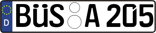 BÜS-A205