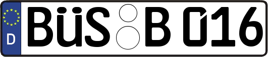 BÜS-B016