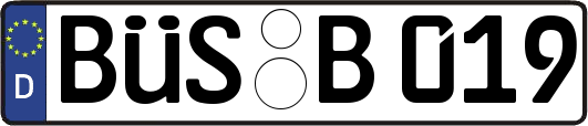 BÜS-B019