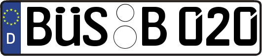BÜS-B020