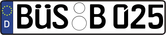 BÜS-B025
